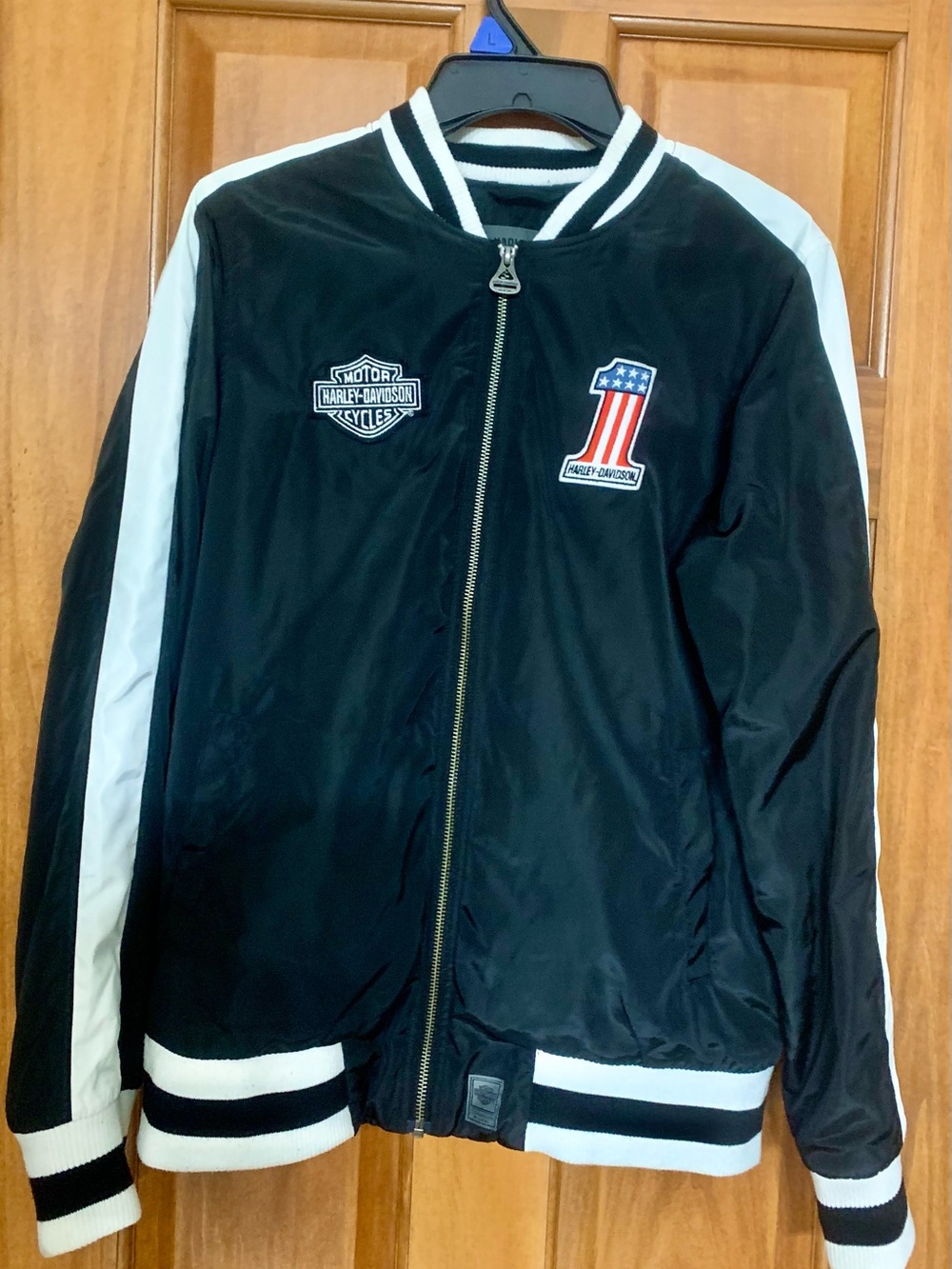 Harley-Davidson Womens  Bomber Retro Racer Jacket